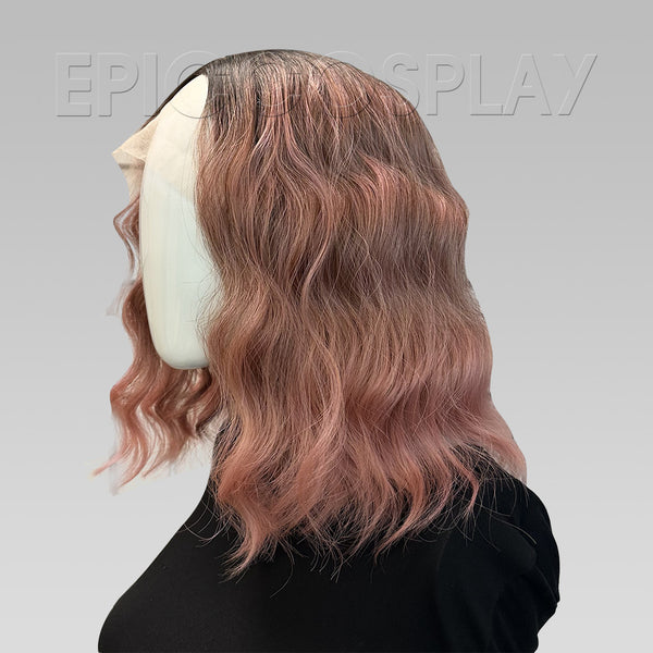 Signature - Ivory Pink Mermaid Waves Lace Front Wig