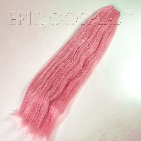 Crimped 35'' Weft Extension - Princess Pink Mix