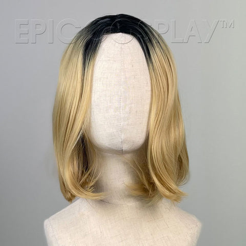 Signature - Black to Blonde Ombre Bangless Wig