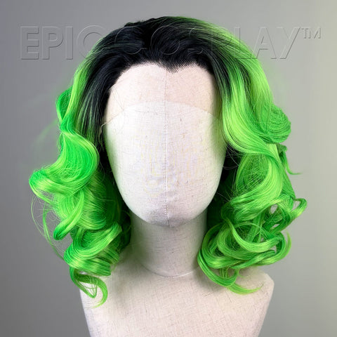 Farrah - Neon Green Wig