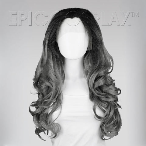 Stefani - Gunmetal Grey Wig