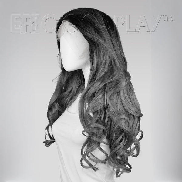 Stefani - Gunmetal Grey Wig