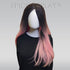 Signature - Darkest Brown to Baby Pink Ombre Lace Front Wig