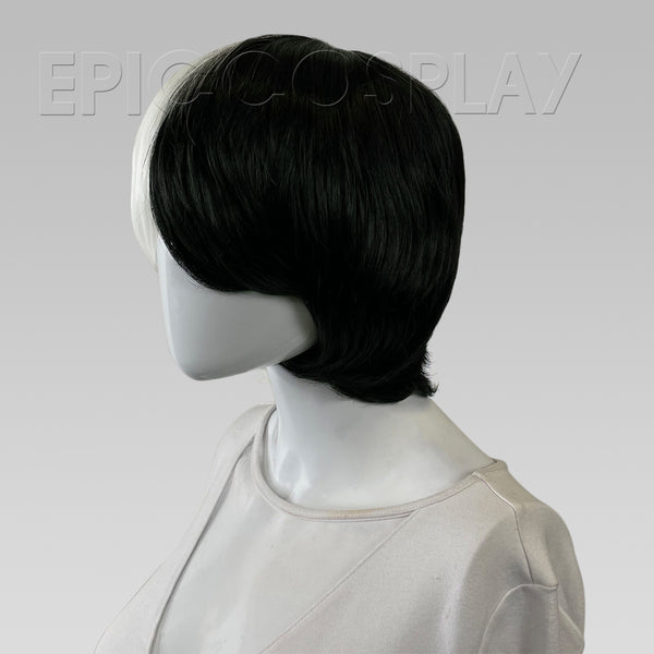 Aether - Classic White and Black Wig