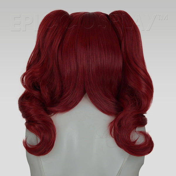 Rhea - Burgundy Red Wig