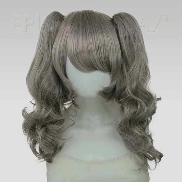 Rhea - Gunmetal Grey Wig