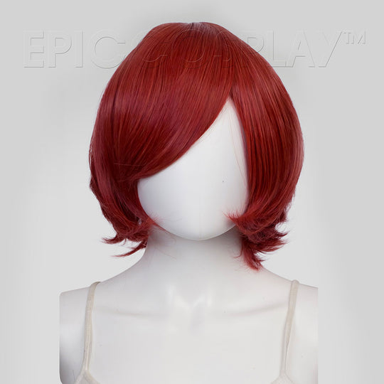 Chronos - 14 inch Apple Red Short Cosplay Wig