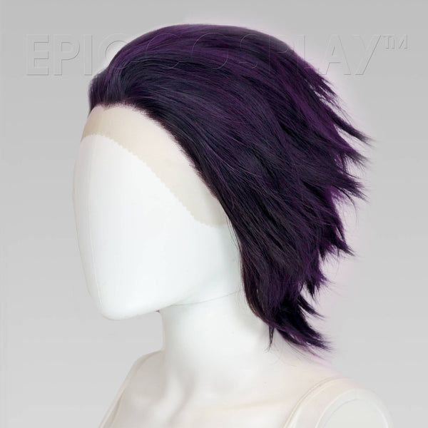 Keto (Layered) - Purple Black Fusion Wig