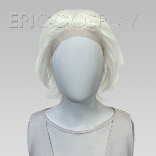 Keto (Layered) - Classic White Wig