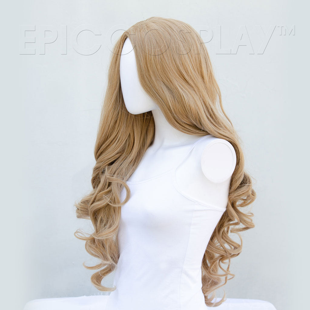 Daphne Strawberry Blonde Wavy Bangless Wig