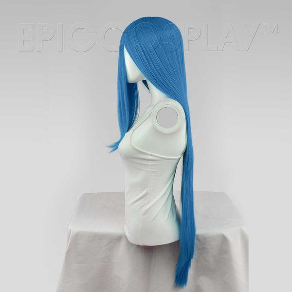 Athena - Teal Blue Mix Wig