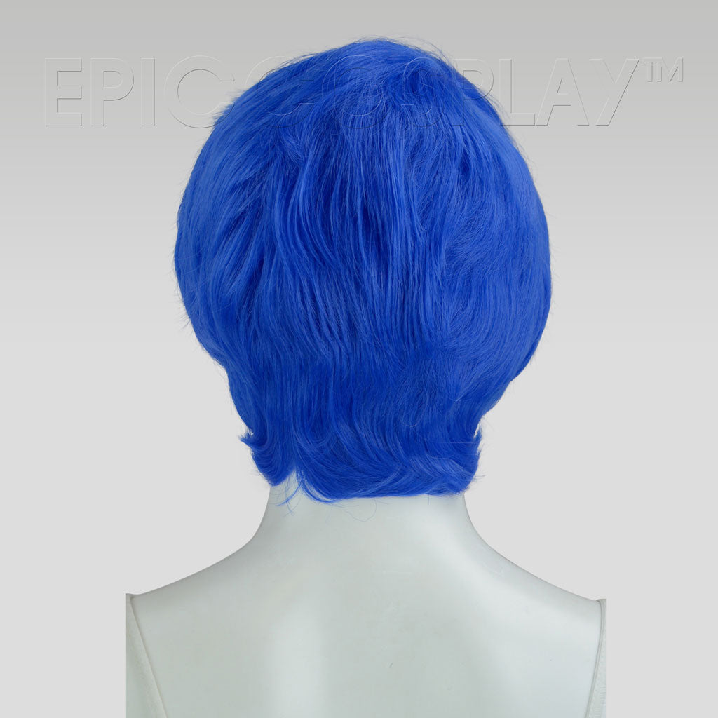 Hermes 12 inch Dark Blue Short Pixie Cut Wig
