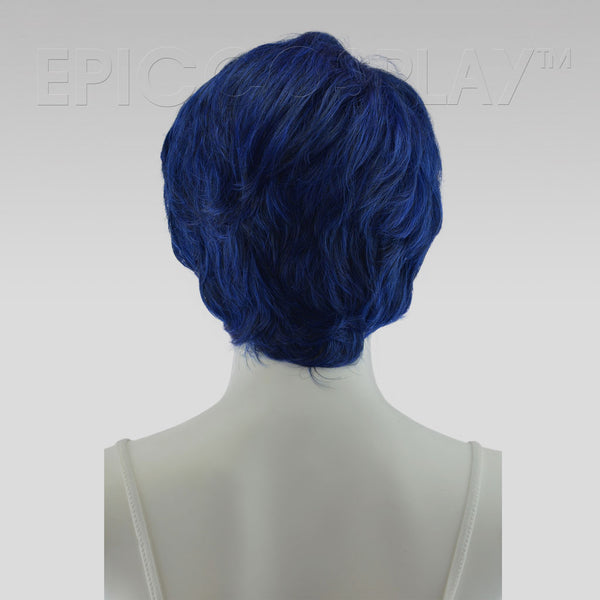 Hermes - Blue Black Fusion Wig