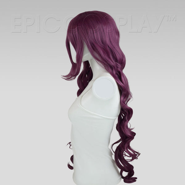 Hera - Dark Plum Purple Wig
