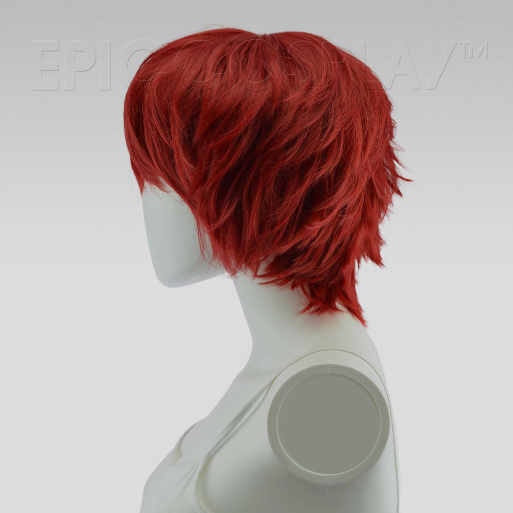 Apollo - 13 inch Apple Red Layered Short Cosplay Wig