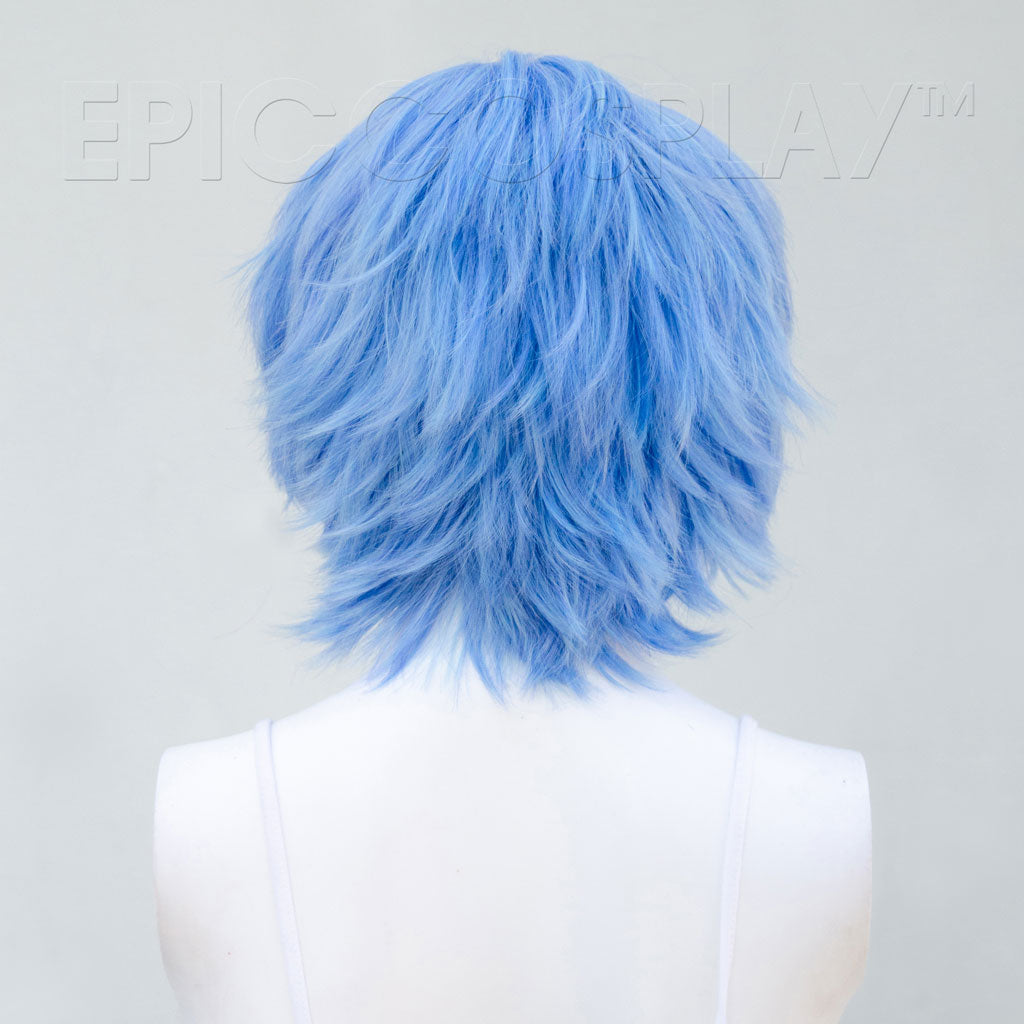 short light blue hair