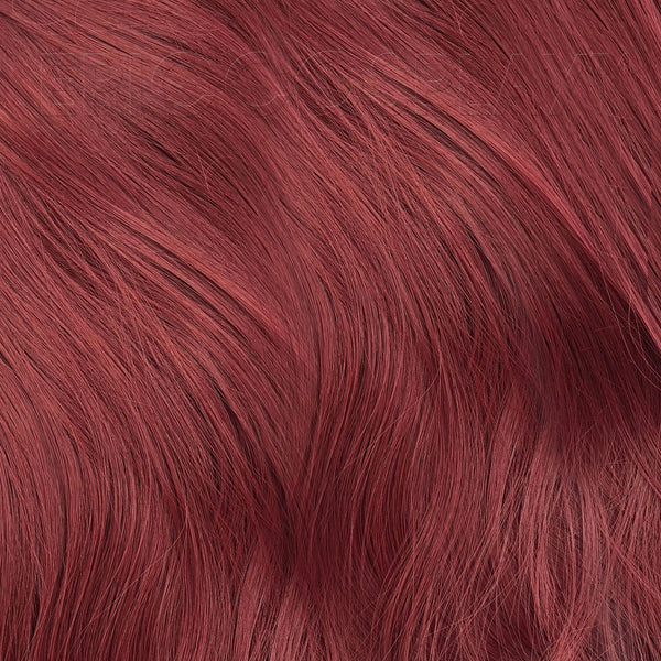 35" Weft Extension - Burgundy Red