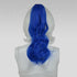 20" Dark Blue Wavy Curly Ponytail Clipon