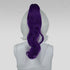 20" Royal Purple Wavy Curly Ponytail Clipon