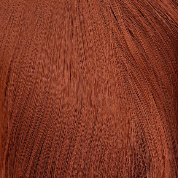 18" Ponytail Wrap - Copper Red