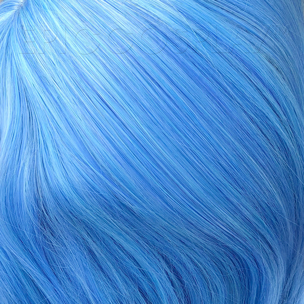 18" Ponytail Wrap - Light Blue Mix