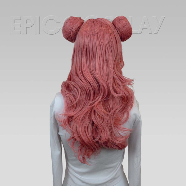 LUNA - Princess Dark Pink Mix Wig Set