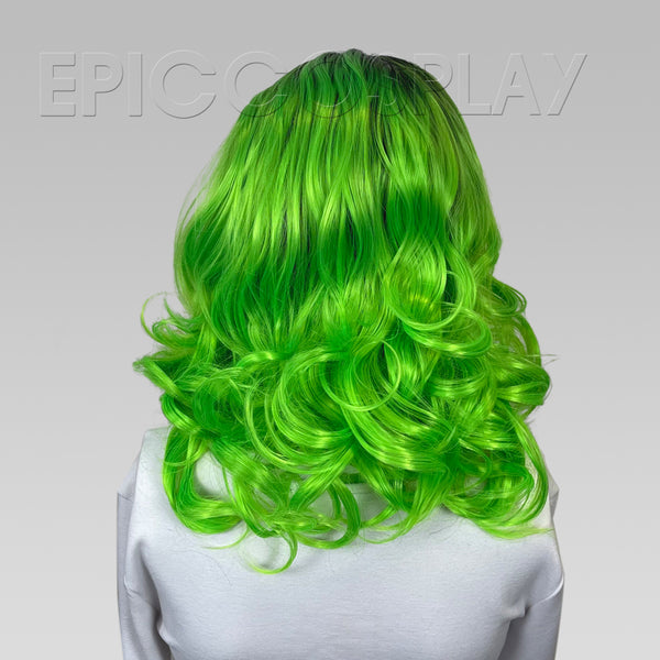 Farrah - Neon Green Wig
