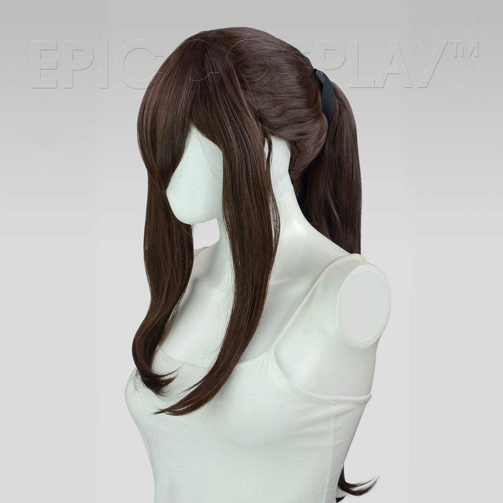 Phoebe Dark Brown Ponytail Cosplay Wig