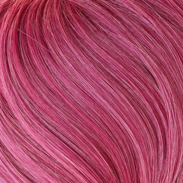 15" Weft Extension - Raspberry Pink Mix