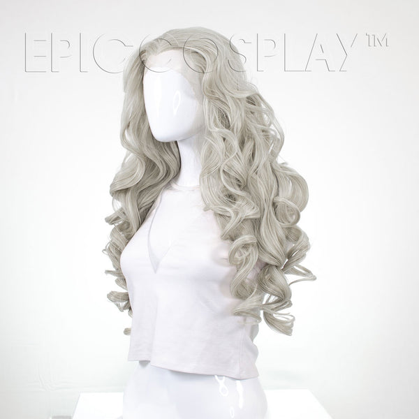 Daphne Lacefront - Silver Grey Wig