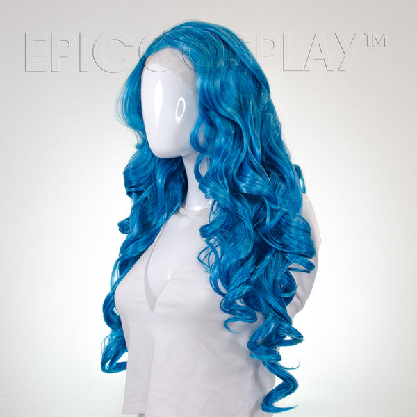 Daphne Lacefront - Teal Blue Mix Wig