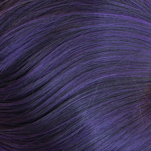 35" Weft Extension - Purple Black Fusion