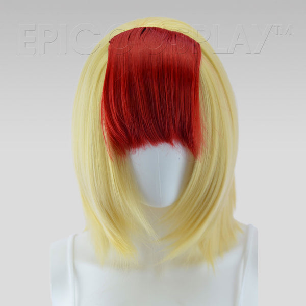 Clip In Bang Extension - Dark Red