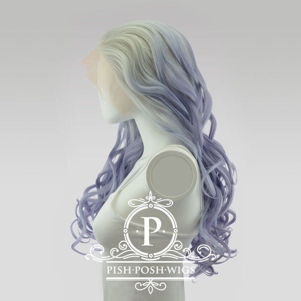 Stefani - Silver Purple Wig