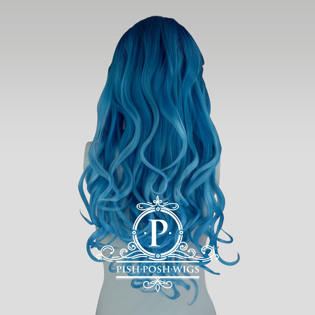 Stefani Sea Blue Ombre Lace Front Wig